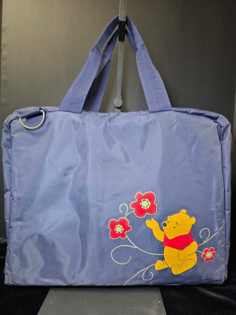 Disney Winnie the Pooh Blue Multifunctional/Travel/Diaper Bag